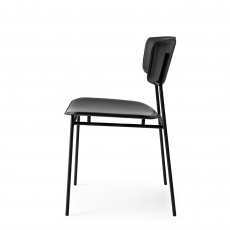 Calligaris Fifties - CS/1854-LH Leather Dining Chair