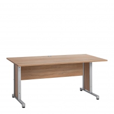160cm x 80cm Desk Complete With Metal Feet - Vega