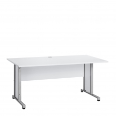 160cm x 80cm Desk Complete With Metal Feet - Vega
