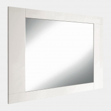 Buffet Mirror White High Gloss - Bernini