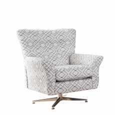Seville - Swivel Chair In Fabric