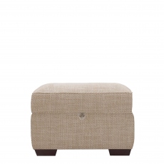 Storage Footstool In Fabric - Lewis