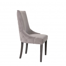 Kentucky - Velvet Dining Chair With Silver Studs