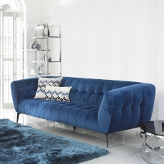 3 Seat Sofa With LHF Corner Chaise In Grade BSF20 Fabric - Vincenzo