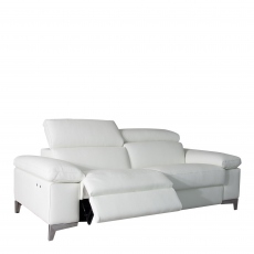 2.5 Seat Sofa With Power Recliners In Leather - Santoro