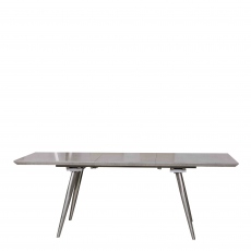 160cm Extending Dining Table Concrete Effect - Detroit