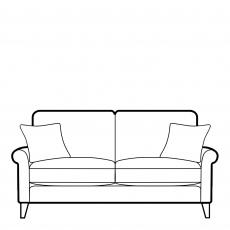Milly - 3 Seat Sofa In Fabric