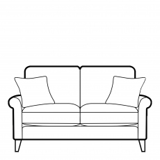 2 Seat Sofa In Fabric - Milly