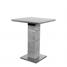 Bar Table Concrete Effect Finish - Indus