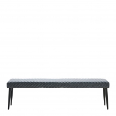 Copeland - 160cm Bench In Grey PU
