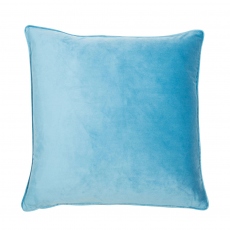 Regal Velvet Turquoise Cushion Small