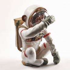 See No Evil Small - Monkey Astronaut Mike