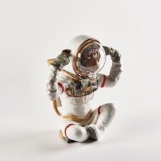 Hear No Evil Small - Monkey Astronaut Buzz
