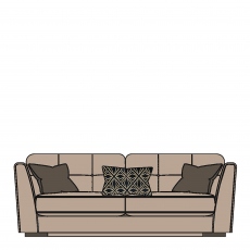 3 Seat Sofa In Fabric - Sophie
