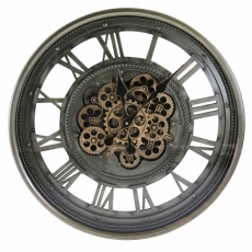 Wheel Antique Clock