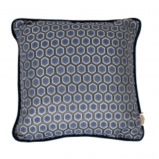 Tess Daly Hexagon Midnight Cushion Small
