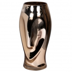 Gold - Futura Glass Face Vase