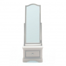 Avignon - Cheval Mirror Taupe Painted Finish
