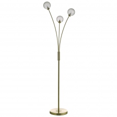 Neptune - Satin Brass Floor Lamp