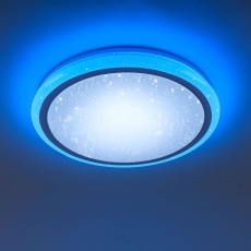 Louisa LED Ceiling Flush White
