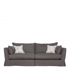 Collins & Hayes Maple - Grand Loose Cover Standard Back Sofa In Fabric