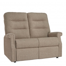 2 Seat Sofa In Fabric Dual Motor Recliner - Lansdowne