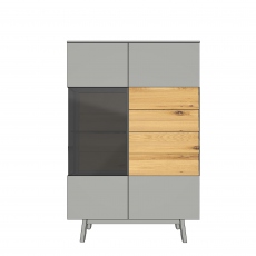 Verona - HB2 Highboard Element with Base Panel
