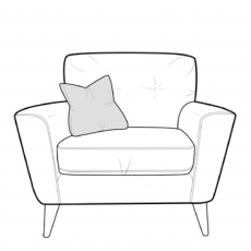 Malaga - Chair In Fabric