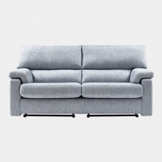 3 Seat 2 Manual Recliner Sofa In Fabric - Crafton