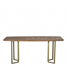 Penang - 180cm Dining Table Solid Mango Finish