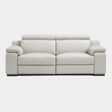 3 Seat Sofa With 2 Power Recliners In Leather - Selvino