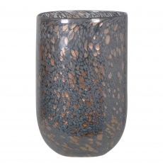 Lithium Glass Vase Grey/Gold
