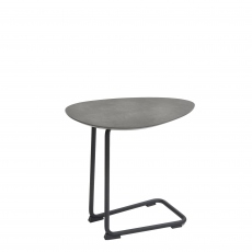 Stratus - Sofa Table In Alu Grey 0026 GA Black Frame