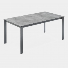 Connubia Calligaris Eminence - 130cm Extending Dining Table In P18W Beton Grey Laminate