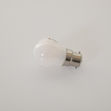 Golf Ball - LED 5w BC Opal Warm White Light Bulb