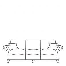 Parker Knoll Burghley - Grand Sofa In Leather