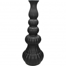 Bolbous Vase Black Large