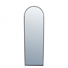 Danny Arched Mirror Large Black