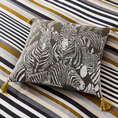Harlequin Rosita Charcoal Medium Cushion