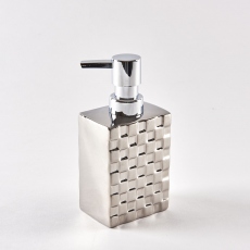 Chess Soap Dispenser Silver