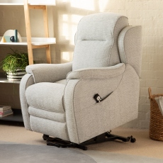 Rise & Recline Chair Dual Motor In Fabric - Parker Knoll Boston