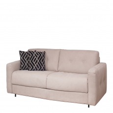 2 Seat Sofabed In Leather - Luciano