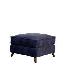Azure - Footstool In Fabric