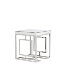 Venetian - Mirrored Lamp Table