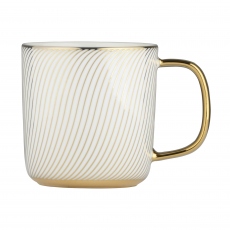 Swirl - Gold Mug