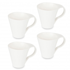 Set of 4 Mugs - Swirl