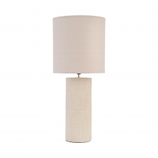 Toba Tall Cream Table Lamp