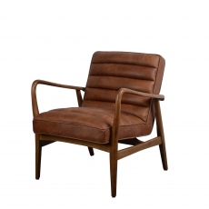 Chair In Leather - Blake