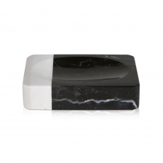 Black & White Marble Soap Dish