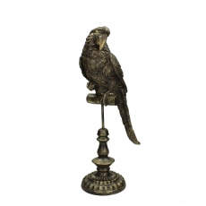 Parrot on Stand Gold